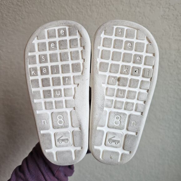 See Kai Run Basics Toddler Girls Jaylen Sandals Size 8 Pink Gray Summer - Picture 3 of 6